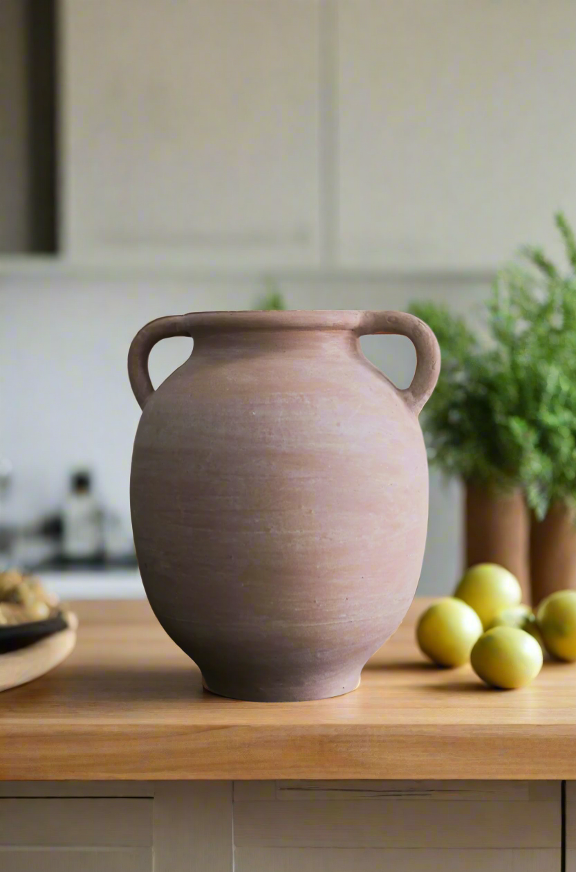 Elga Terracotta Urn