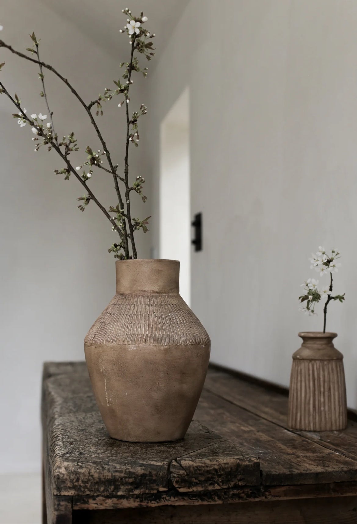 Kemi Terracotta Vase - Antique