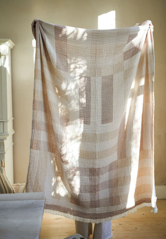 The Southwold Waffle Throw 125 x 170cm